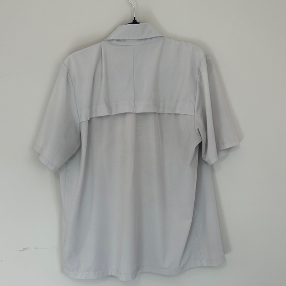 The North Face Men's Light Gray Button Down Shirt - Picture 3 of 5